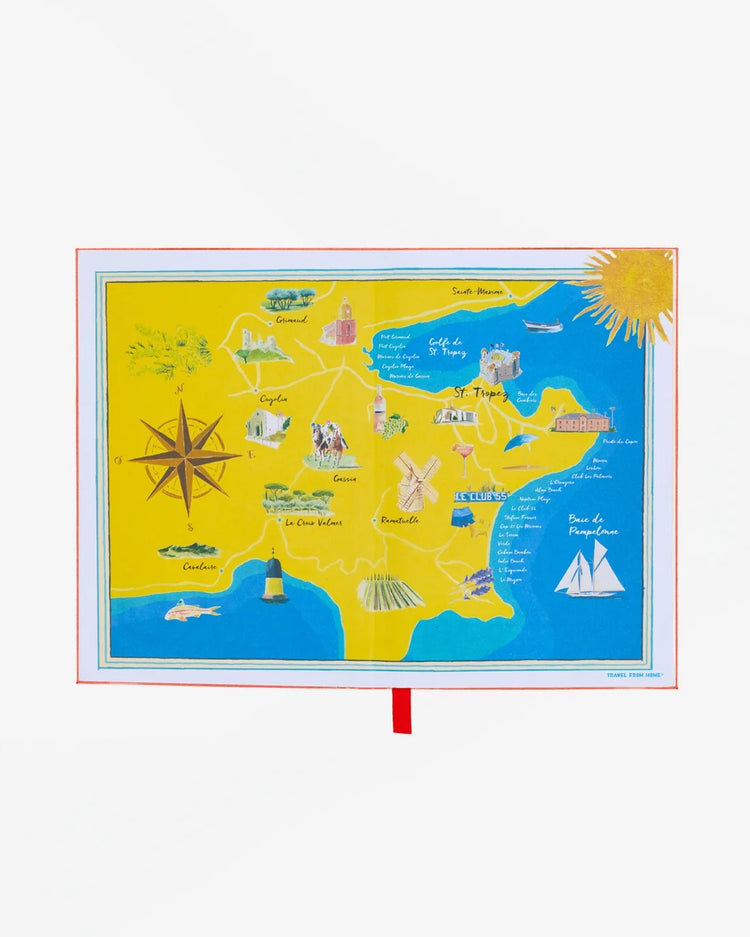 Travel From Home Notebook - St. Tropez Soleil
