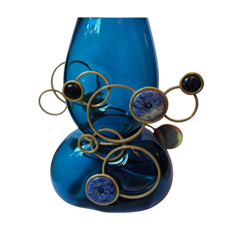 Fairyground Vase Blue - Vanessa Mitrani'