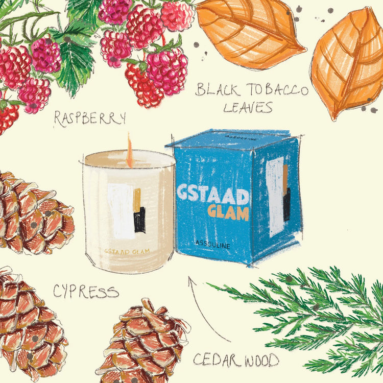 Gstaad Glam - Travel From Home Candle