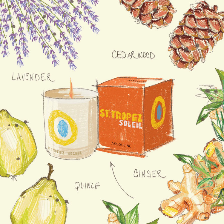 St. Tropez Soleil -Travel From Home Candle