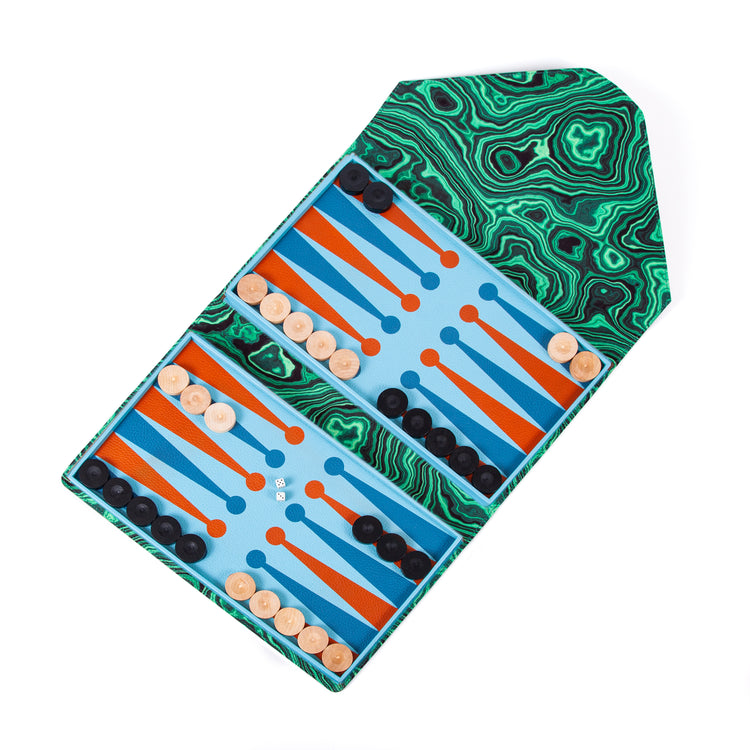 Envelope Travel Backgammon - Riviera Flair