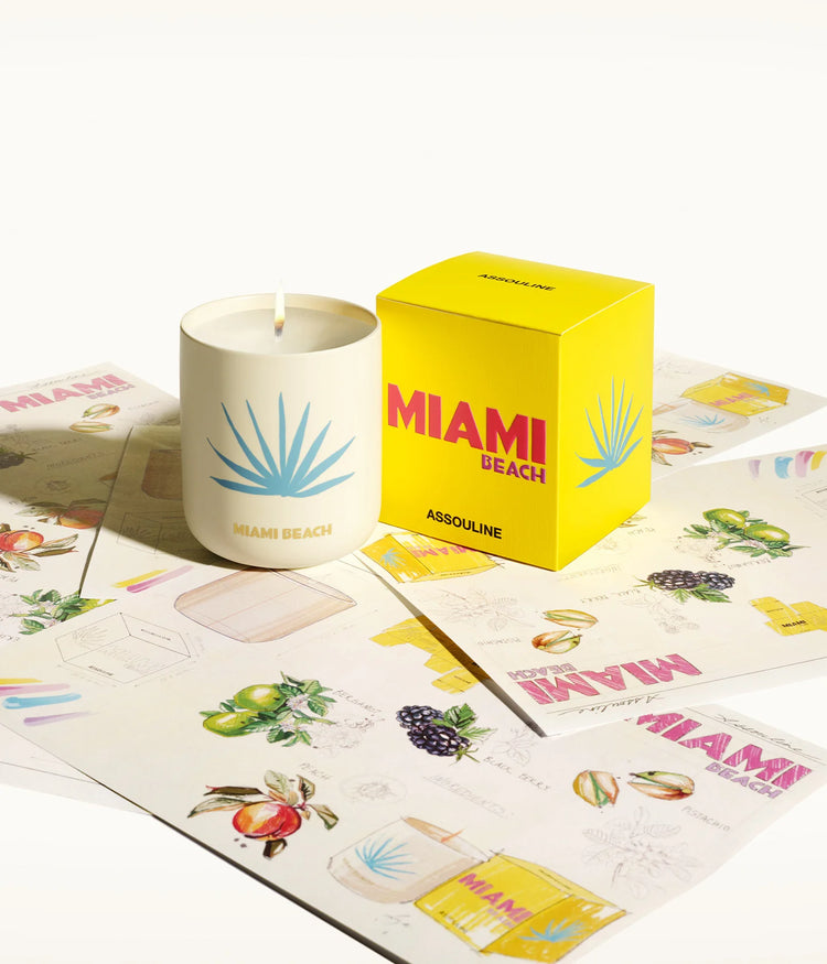 Miami Beach-Travel From Home Candle