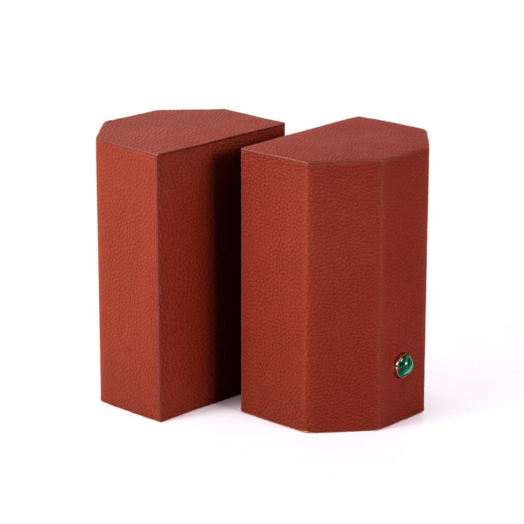 Bibliothèque Bookends by Madame Malachite