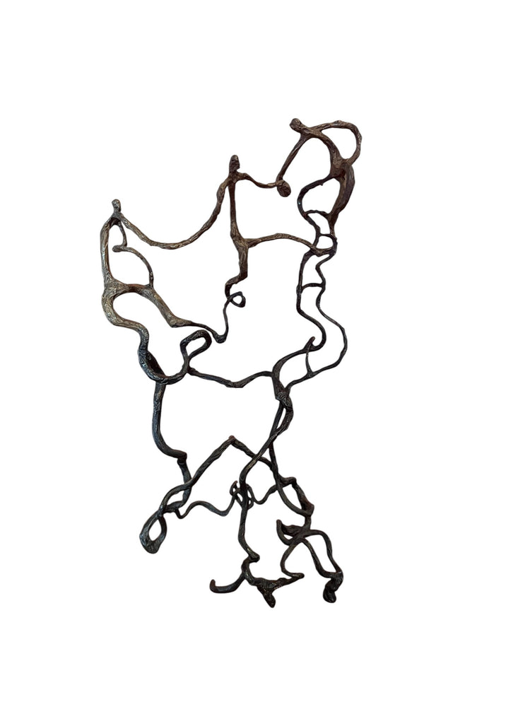 Ann Vrielinck Bronze Sculpture “To Recharge”