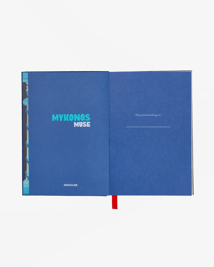 Travel From Home Notebook - Mykonos Muse