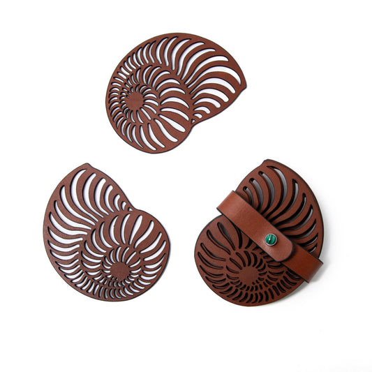 Curiosity Coasters – Nautilus | Set of 6 - Riviera Flair