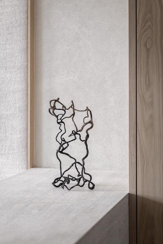 Ann Vrielinck Bronze Sculpture “To Recharge”