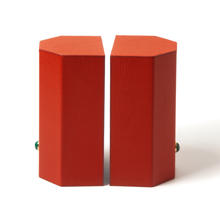Bibliothèque Bookends by Madame Malachite - Riviera Flair