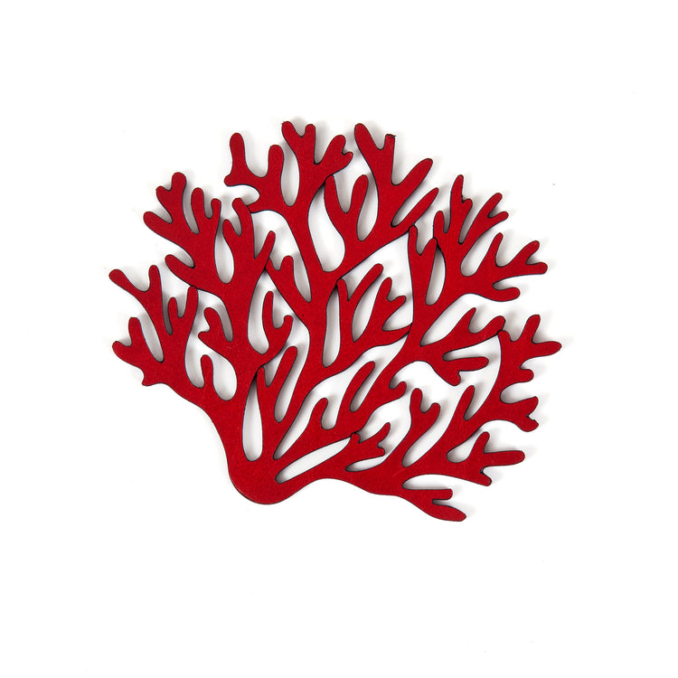 Curiosity Coasters – Coral | Set of 6 by Madame Malachite