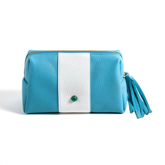 "Riviera" Jeweled Beauty Case by Madame Malachite