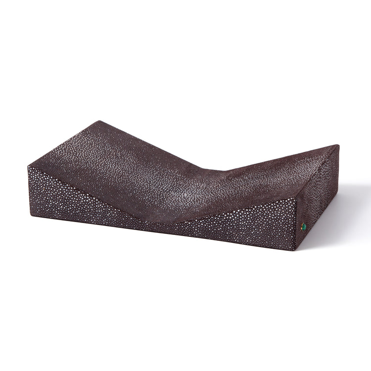 Bibliotheque Bookstand Small Shagreen by Madame Malachite