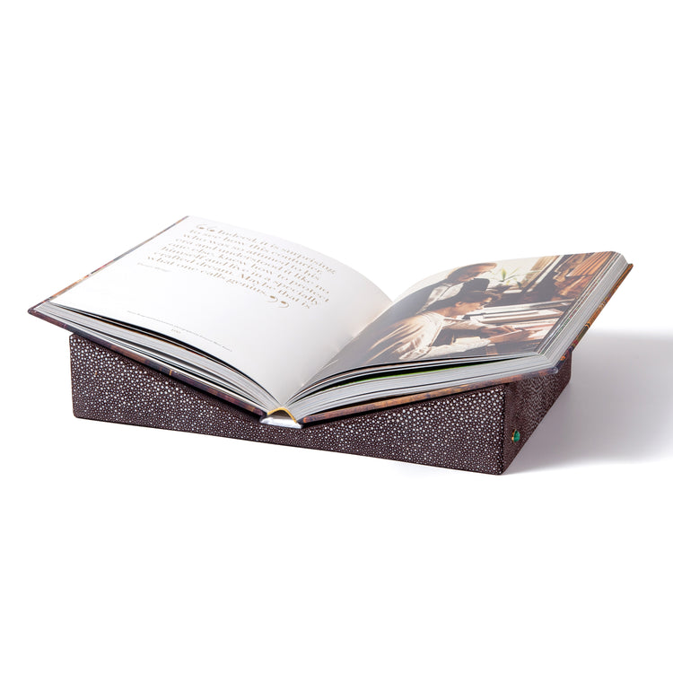 Bibliotheque Bookstand Small Shagreen by Madame Malachite