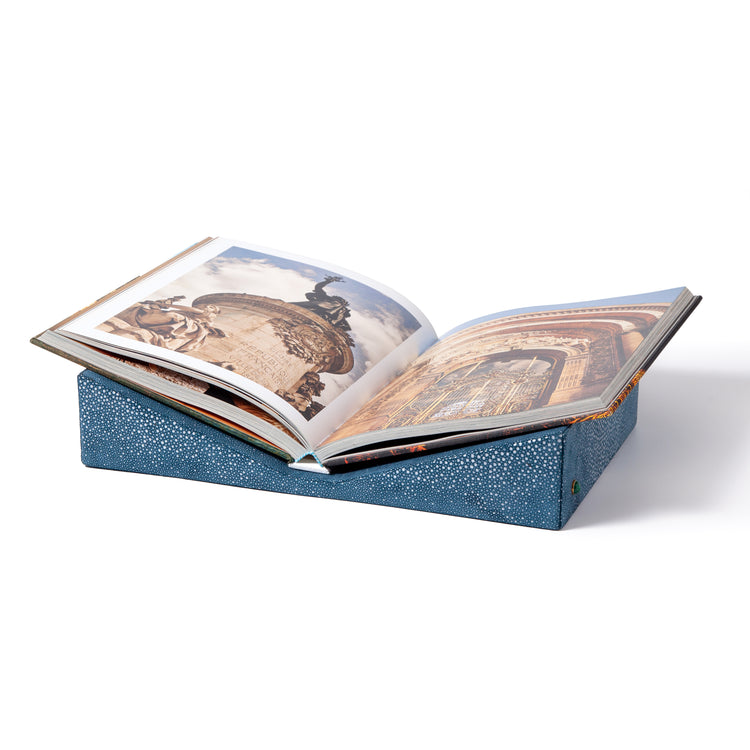 Bibliotheque Bookstand Small Shagreen by Madame Malachite - Riviera Flair