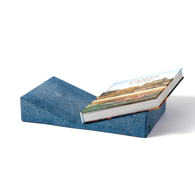 Bibliotheque Bookstand Small Shagreen by Madame Malachite - Riviera Flair