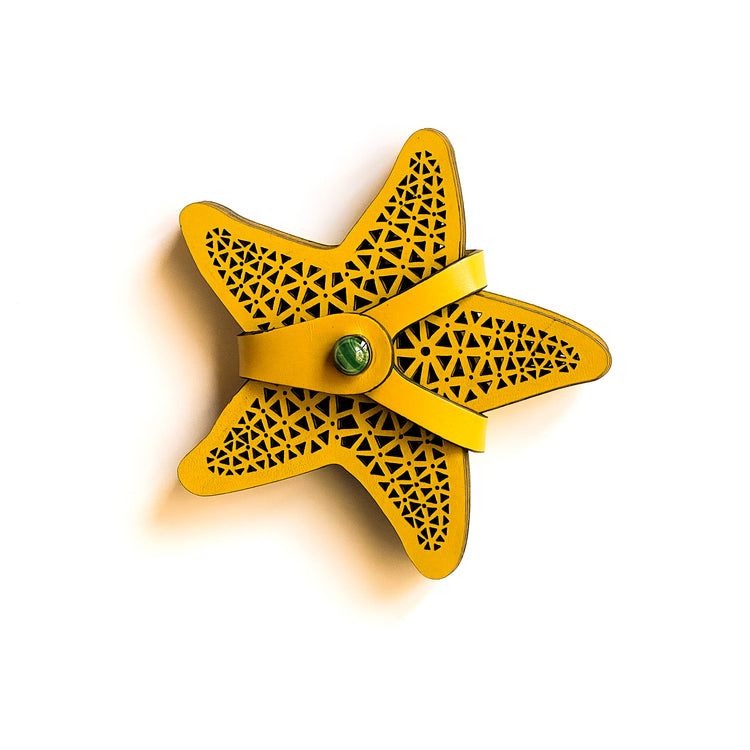 Curiosity Coasters – Starfish | Set of 6 by Madame Malachite