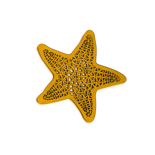 Curiosity Coasters – Starfish | Set of 6 by Madame Malachite