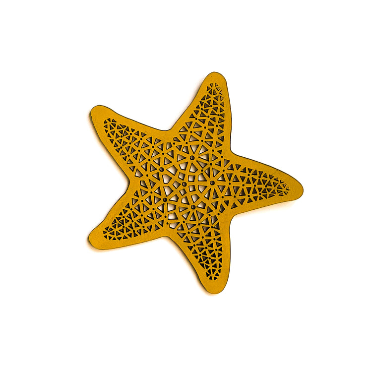 Curiosity Coasters – Starfish | Set of 6 by Madame Malachite